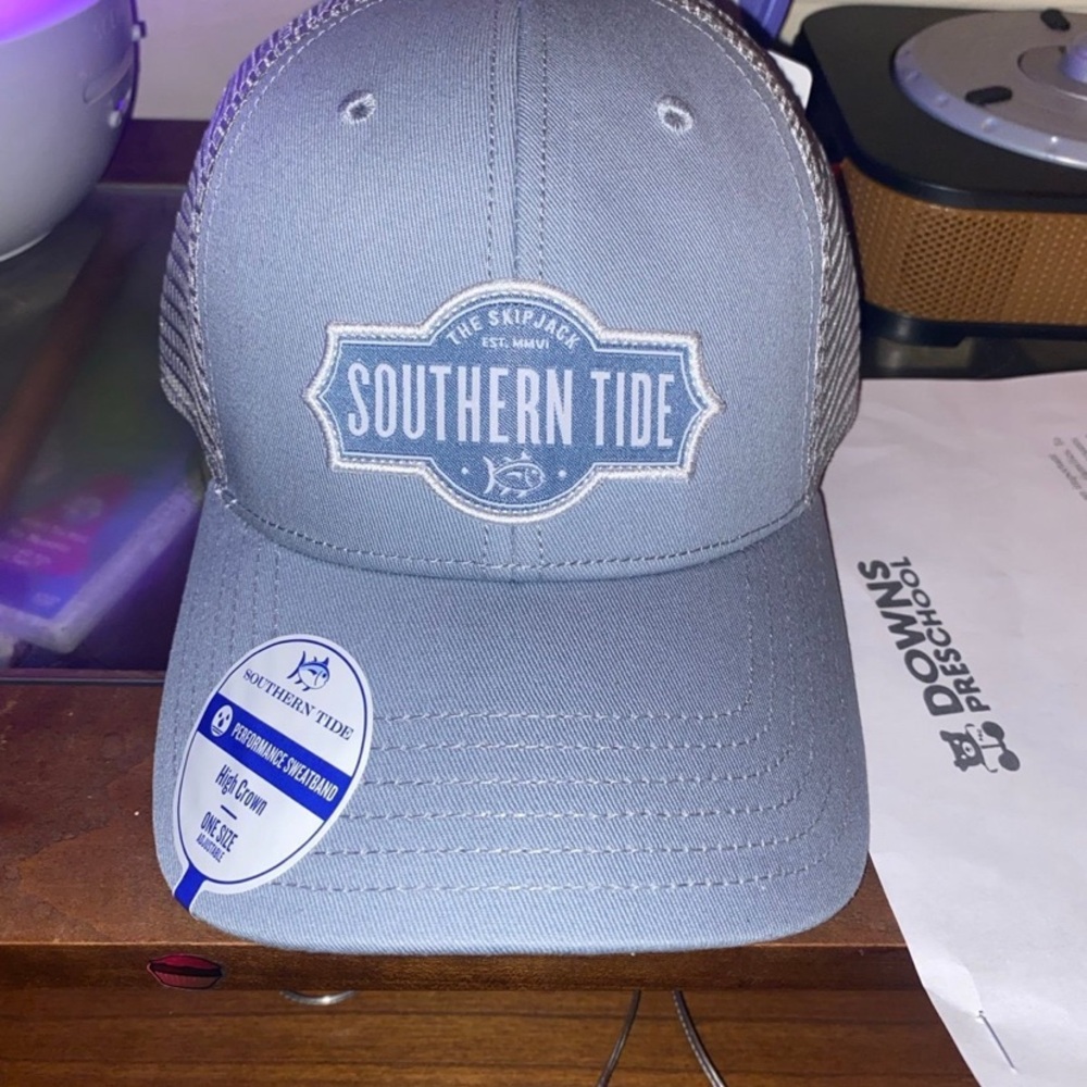 Southern Tide Gray SnapBack